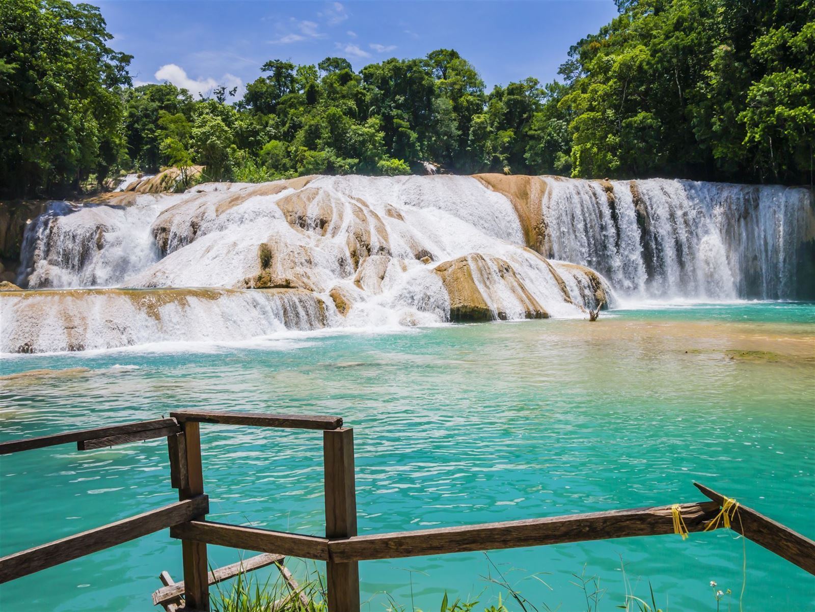 Agua Azul Wasserfälle